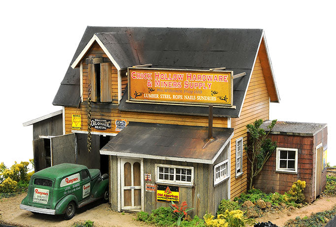 Crick Hollow Hardware & Miners Supply - F 1:20.3 scale kit #8127