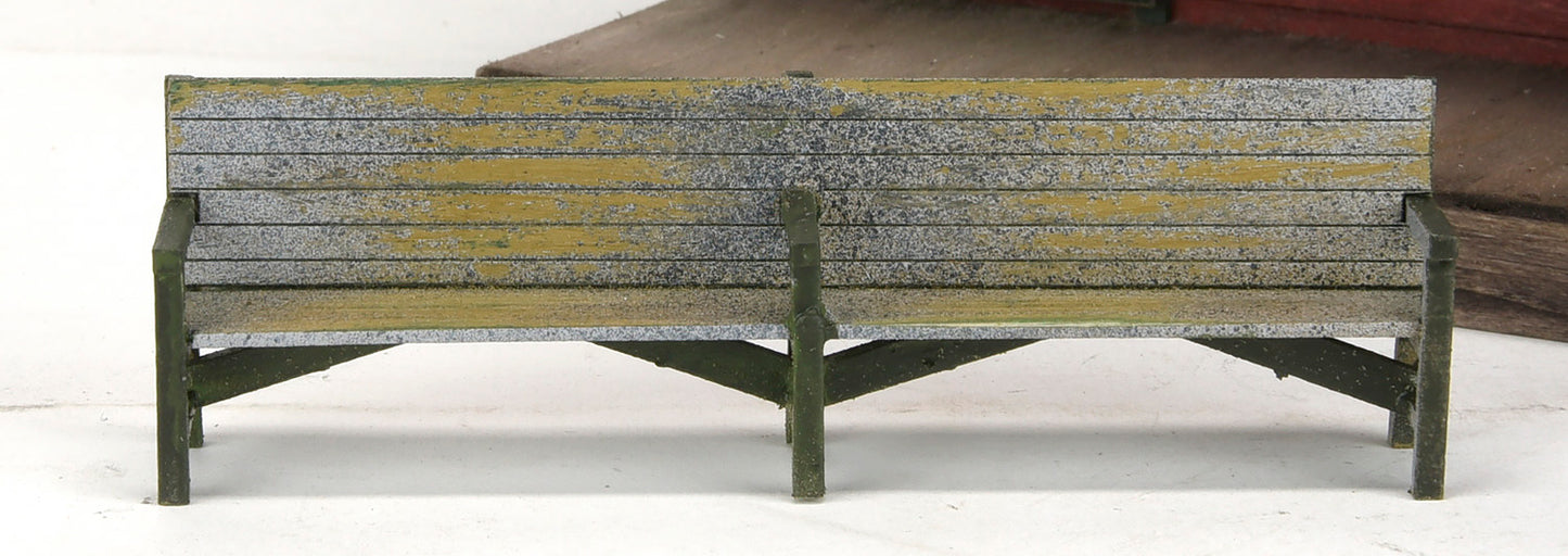 Long Station/Depot Bench - O-On30 scale kit #744