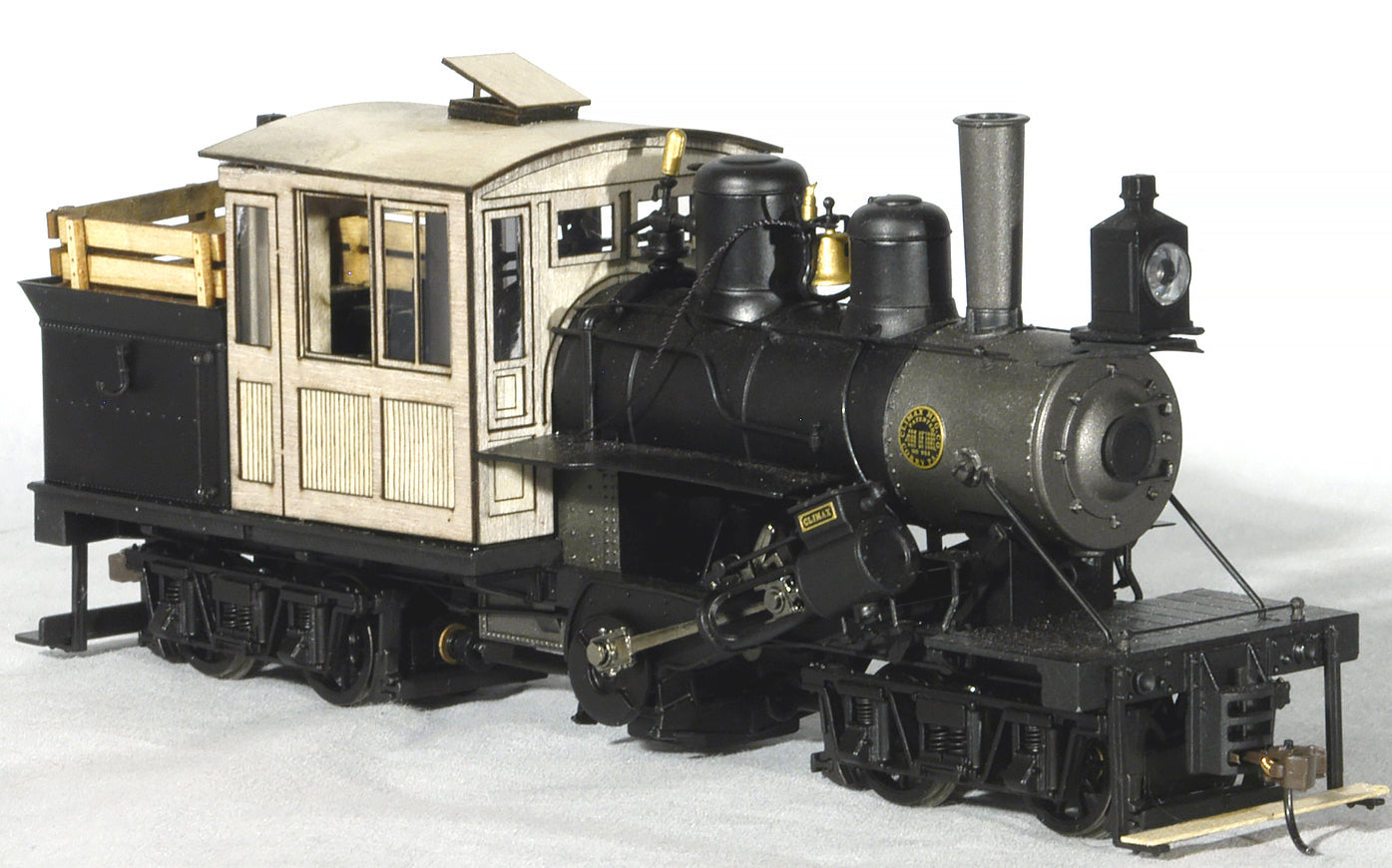 Closed Wood Cab for Bachmann On30 CLimax - O/On30 scale kit T-2113