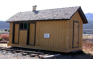 Ridgway Depot Outhouse - HO scale laser cut craftsman kit bmw-121 HO