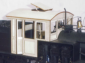T-2086 Wood Cab for Bachmanns LArge scale Shay, 1:20.3