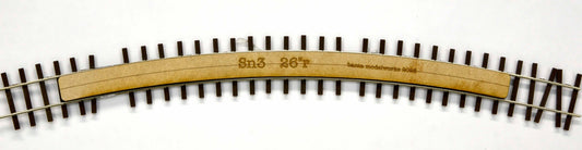 Track Template 28" radius - Sn3 scale kit