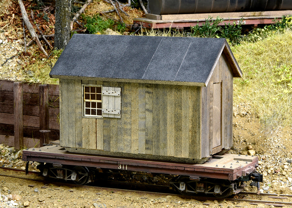 Loggers Camp House - O-On30 scale laser cut craftsman kit #6020