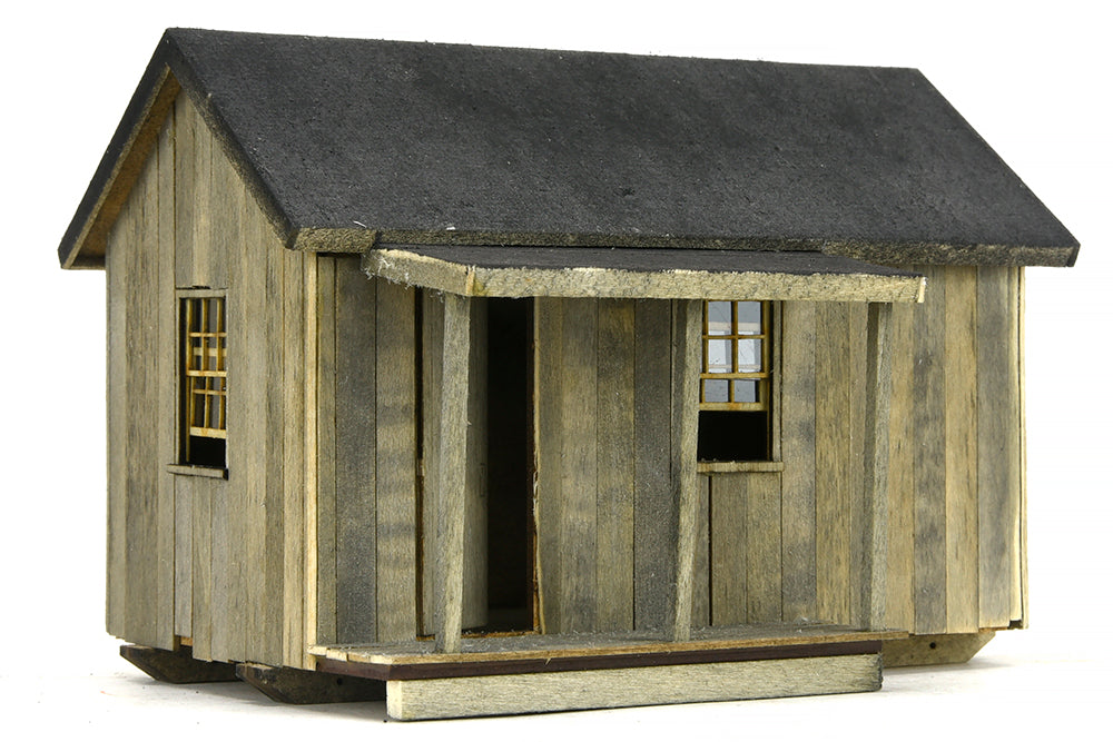 Loggers Camp House - O-On30 scale laser cut craftsman kit #6020