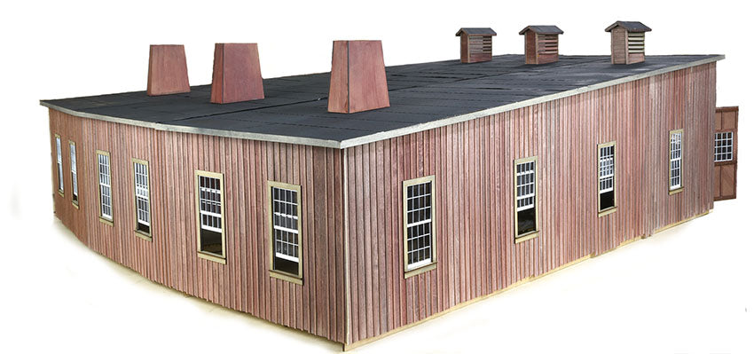 Sargents Roundhouse - F scale 1:20.3 kit #8062 – Banta Modelworks
