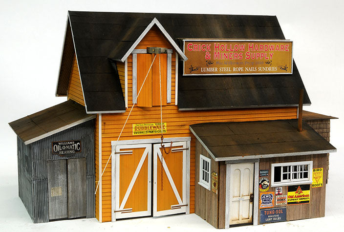 Crick Hollow Hardware & Miners Supply - F 1:20.3 scale kit #8127