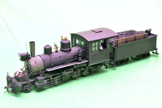 Wood Round Roof Cab - On30 scale kit T-2128