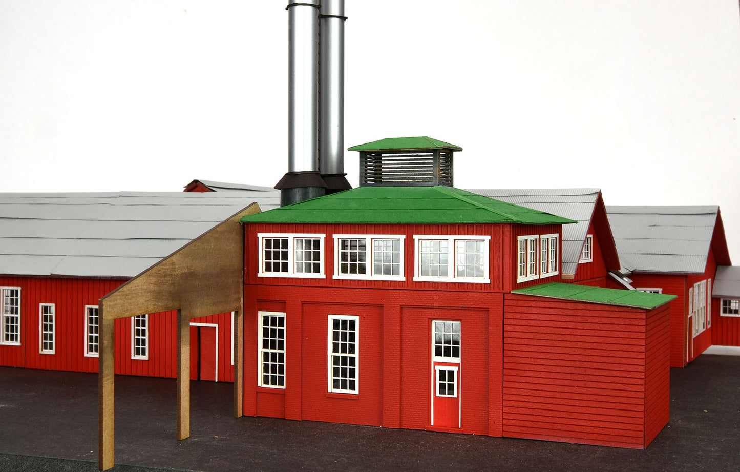 East Broad Top Machine Shop Boiler House - HO scale kit #2185