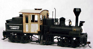 T-2100 "Closed" Style wood cab for Bachmann On30 Shay