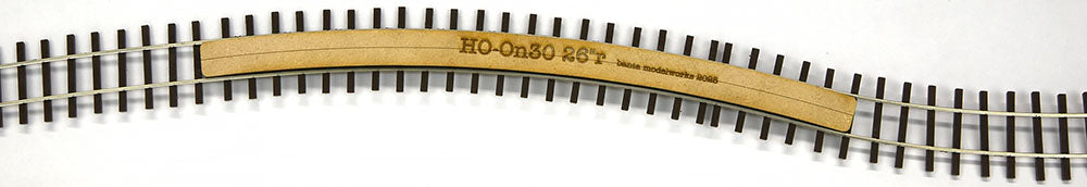 Track Temp 36" radius