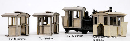 T-2147  Wood Cab for Bachmann Trench Loco