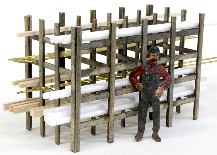 Materials Rack - F scale 1:20.3 kit #929 – Banta Modelworks