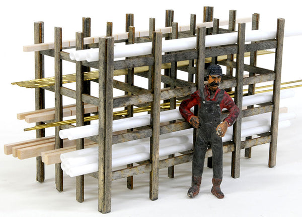 Materials Rack - F scale 1:20.3 kit #929 – Banta Modelworks
