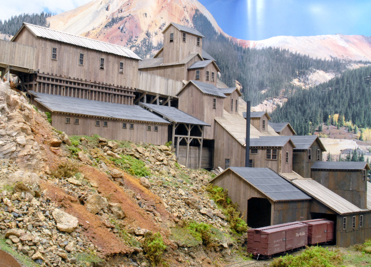 Pro Patria Mill, Rico, Co, RGS - O-On30 scale Craftsman Kit #137 O