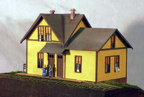 Vance Junction Section House - HO scale kit #124
