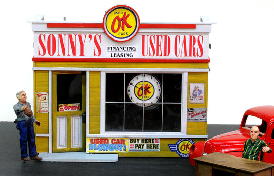 OK Used Cars - F Scale Kit #8122