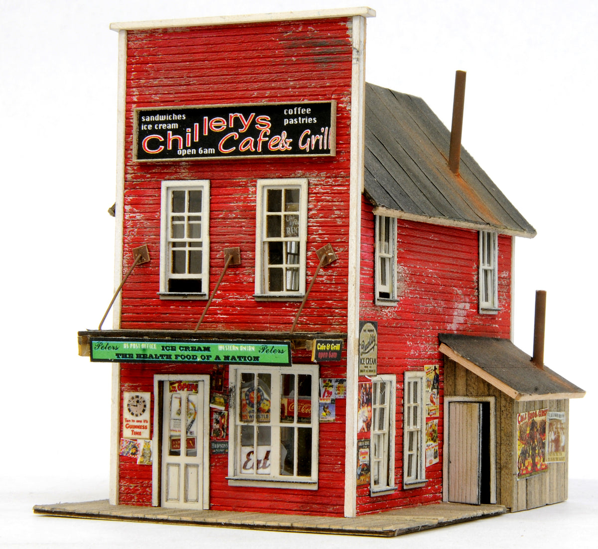 Chillery's Cafe & Grill - HO Scale Kit #2090